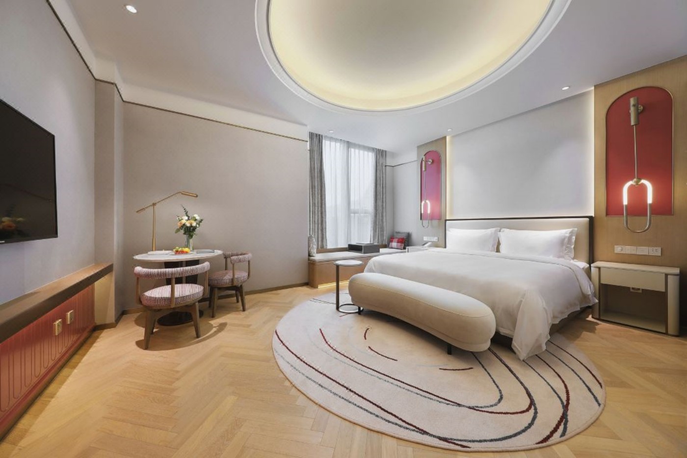 青島創智君亭酒店家具